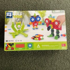 Learn to Build Creatures Toy Set - Multicolor